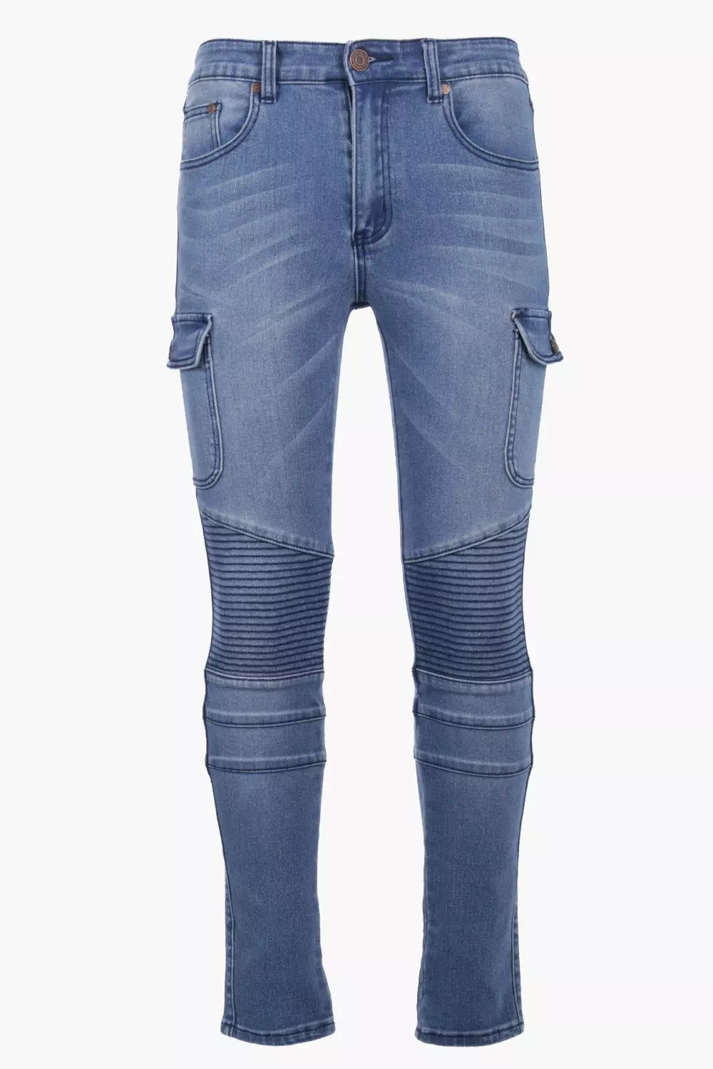 ★SUPERSUB★ Biker Denim Pants Cream EOIRGHJWE BXP-99200-BLACK-0.jpg?v=
